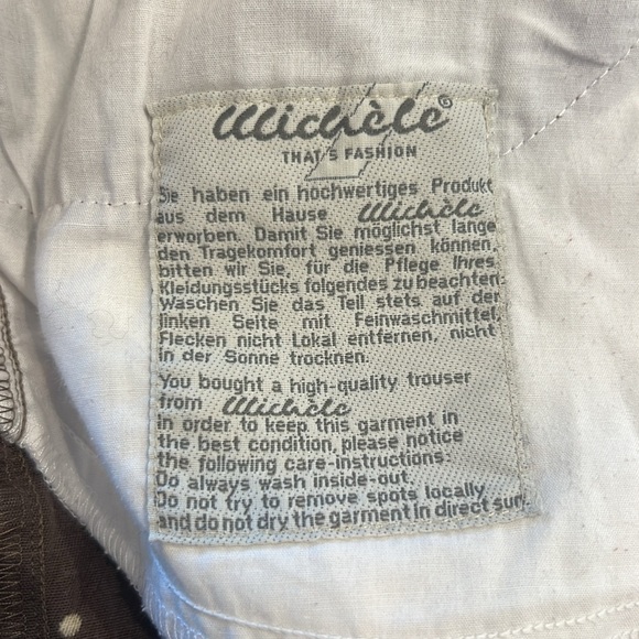 Michèle brown capri pants - Picture 4 of 4